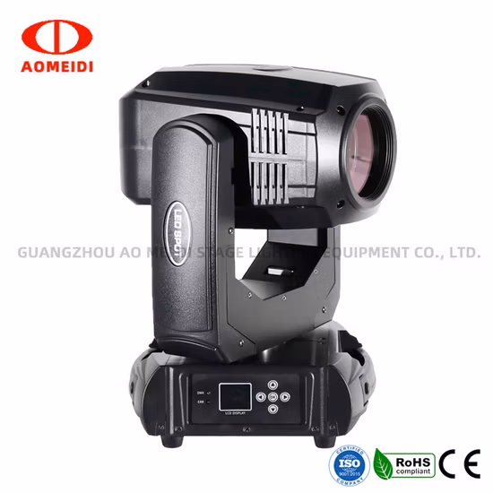 Iluminación de discoteca de 200W, equipo de DJ, luz de escenario LED con cabezal móvil Sharpy Beam